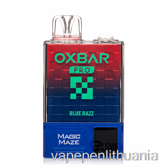 Oxbar Magic Maze Pro 10000 Vienkartinis Mėlynas Razz Vape Skystis